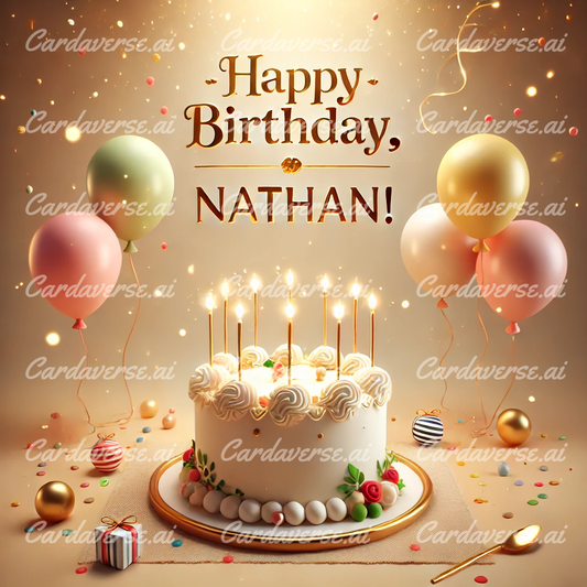 Birthday for Nathan