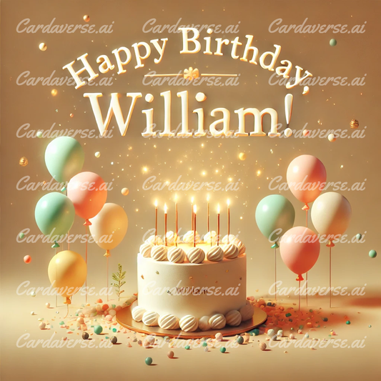 Birthday for William