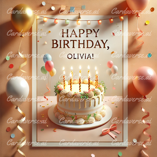 Birthday for Olivia