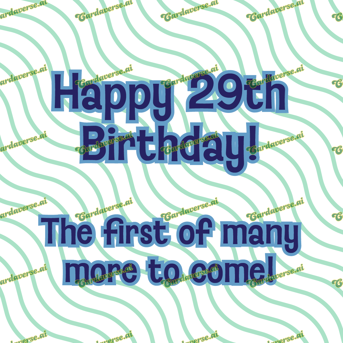 29th Birthday, First of Many