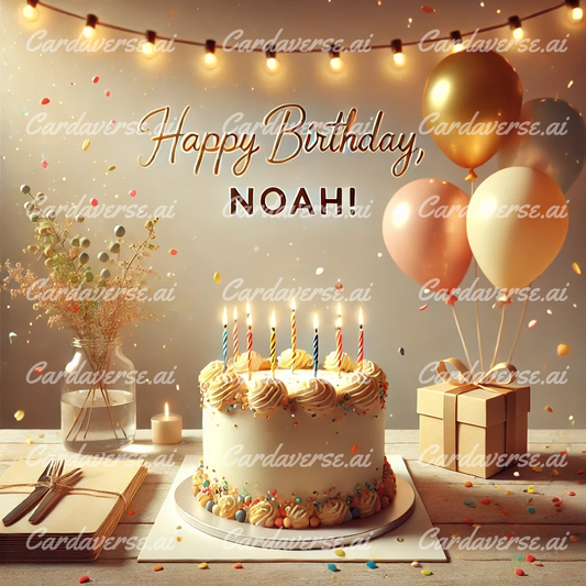 Birthday for Noah