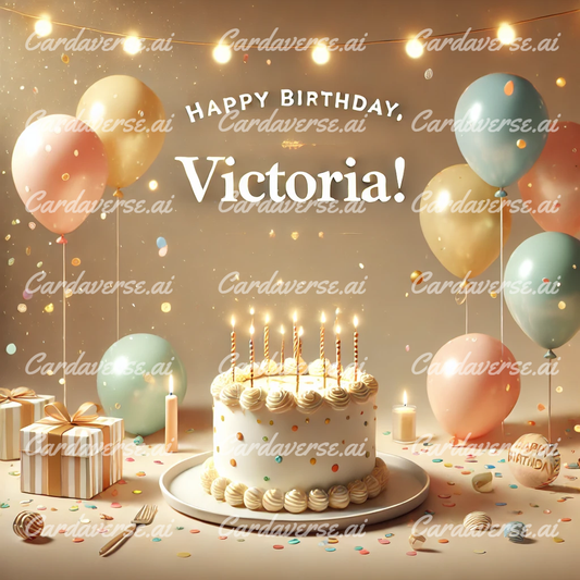 Birthday for Victoria