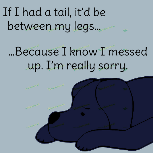 Apologetic Dog