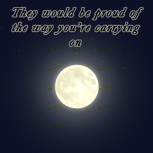 Proud of Carrying On