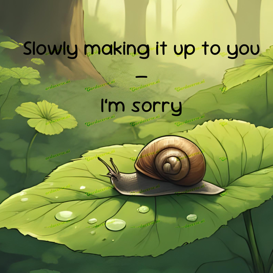 Slowly Making It Up To You