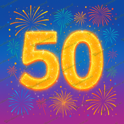 50th Firework Birthday