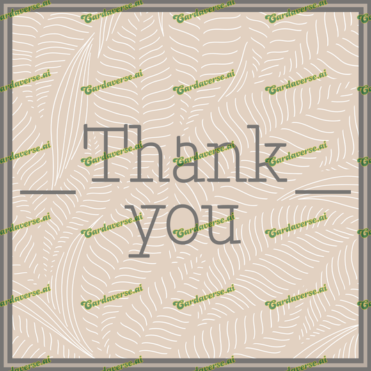 Thank You (Leaves)