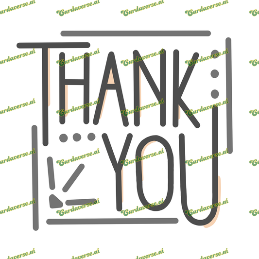 Thank You (Square)