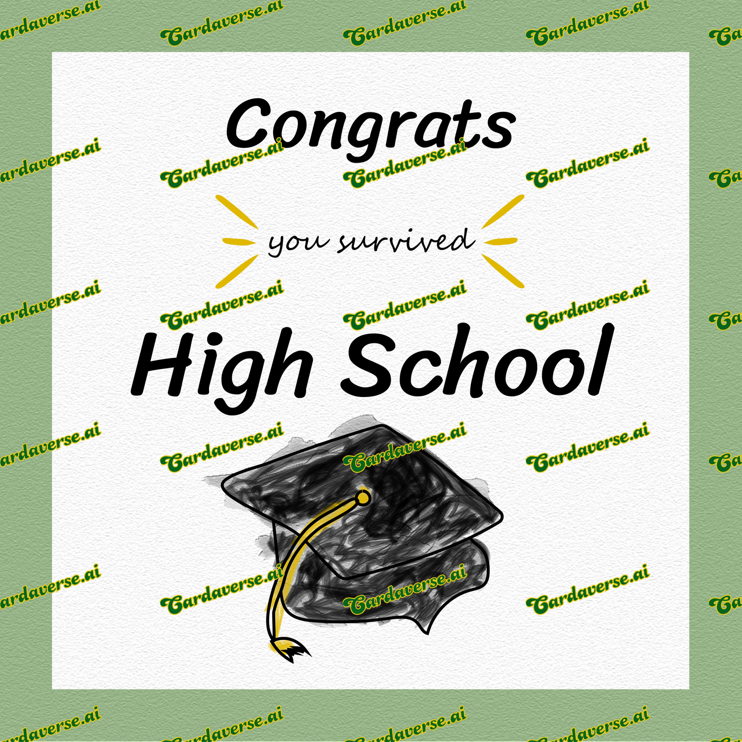 Congrats you survived high school