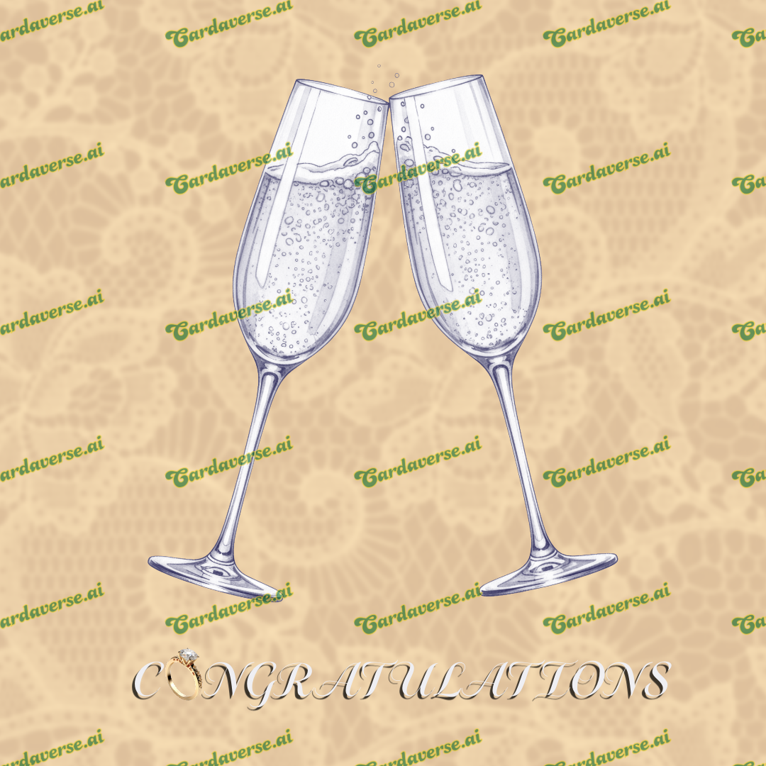 Congratulations on your Nuptials
