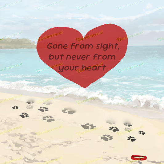 Gone From Sight, But Never From Heart