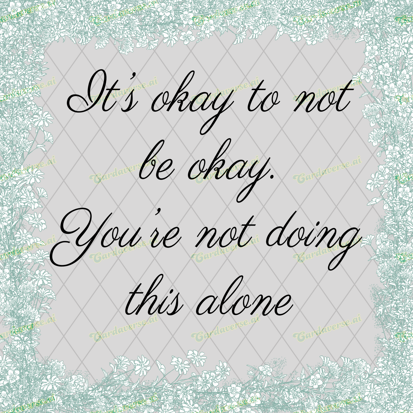 It's Okay to Not Be Okay