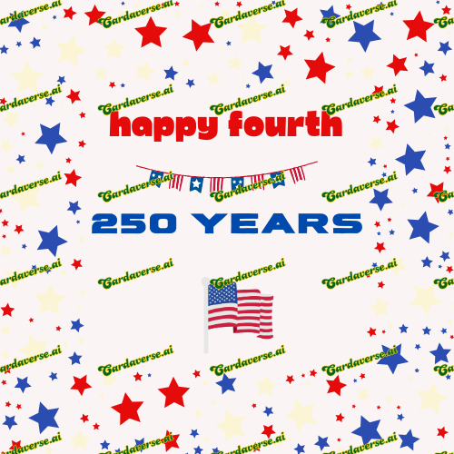 Happy Fourth 250 years