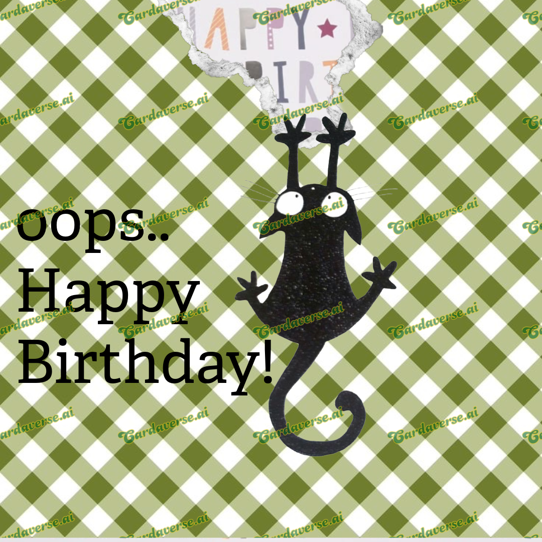 oops Happy Birthday
