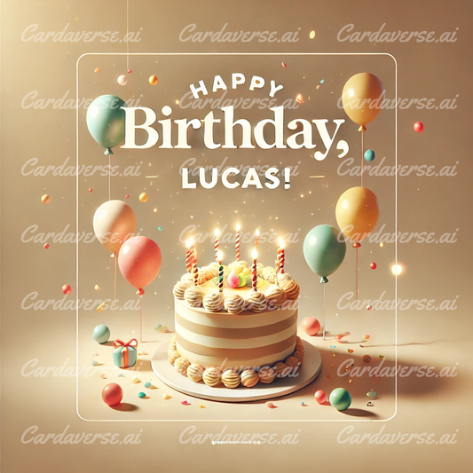 Birthday for Lucas