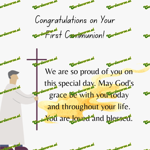 First Communion for child