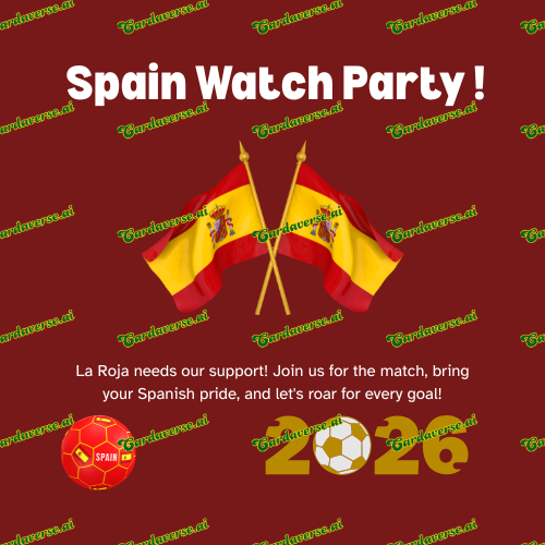 Spain Watch party card