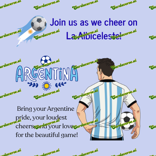 Argentina Watch Party Card