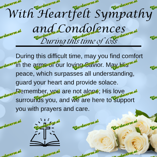 Sympathy and Condolences