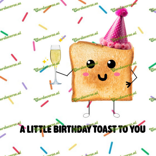 A Little Birthday Toast to You!