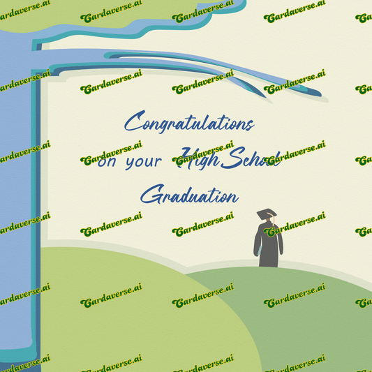 Congratulations on your high school graduation