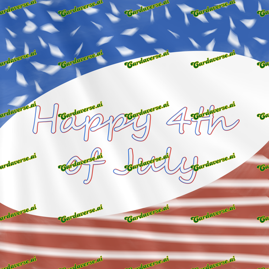 Happy 4th of July Flag