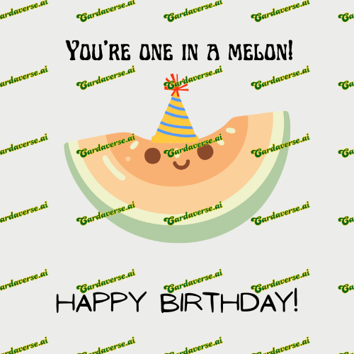 Happy Birthday Melon