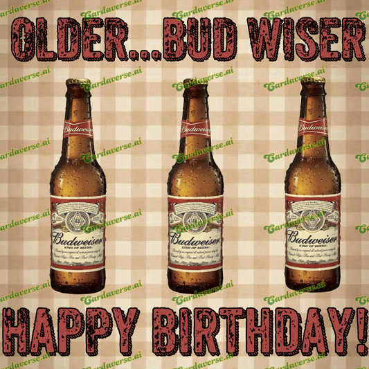 Older...BUD WISER