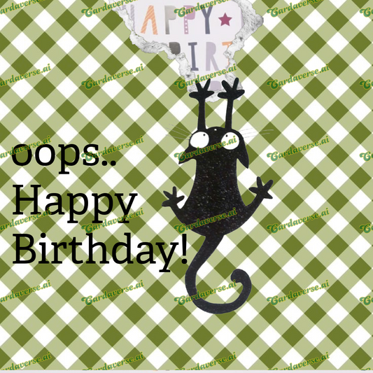 oops Happy Birthday