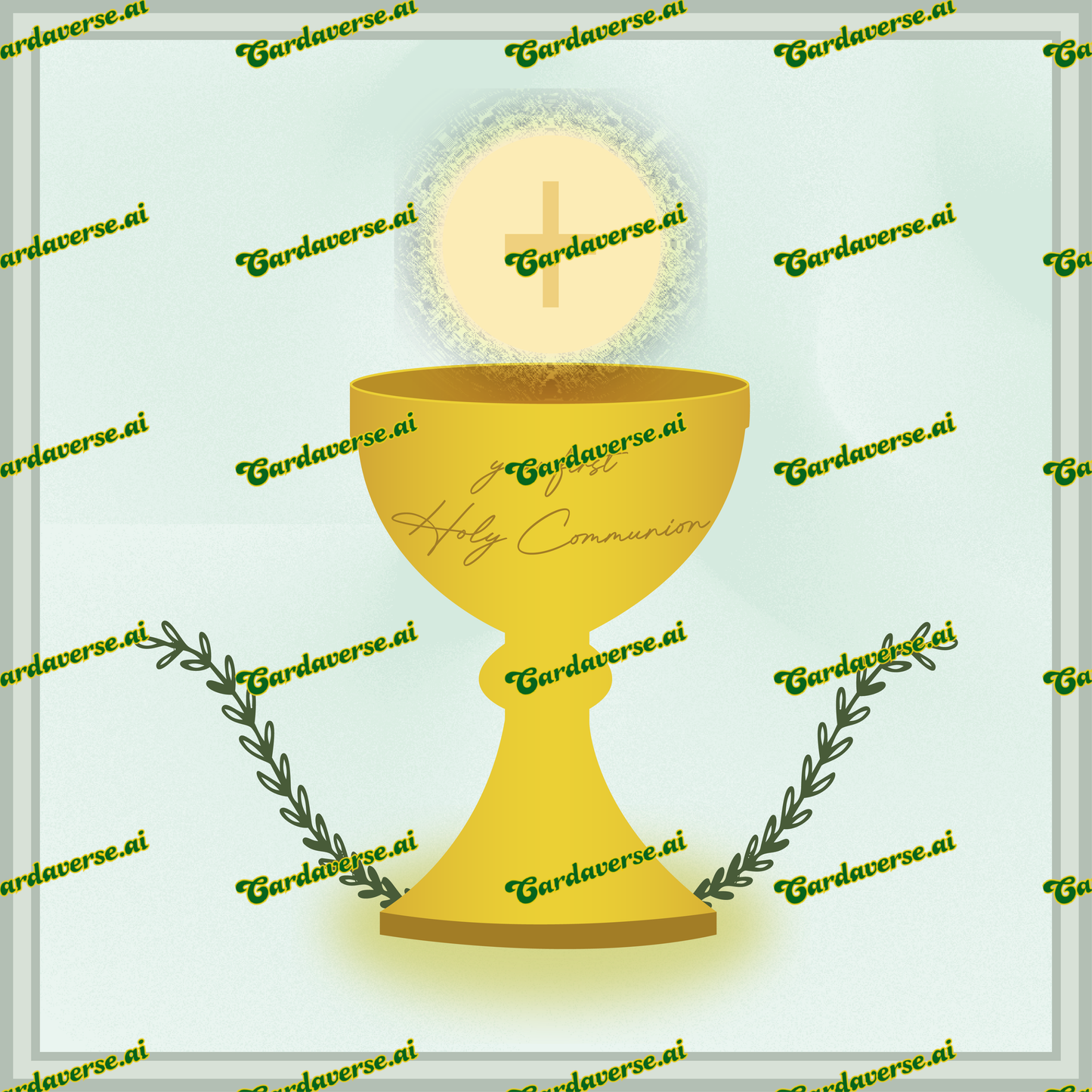 Your first holy communion chalice
