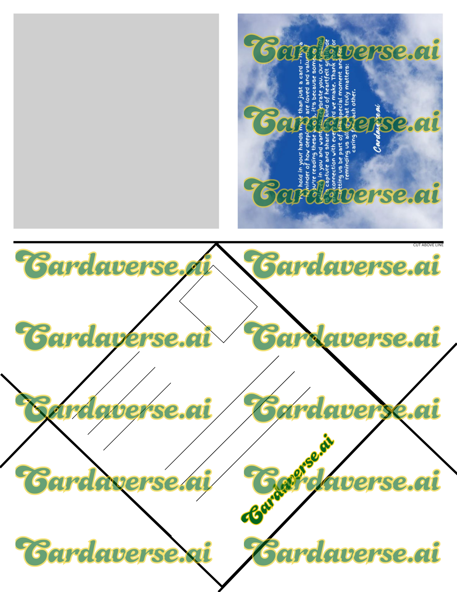 Ai System Card Template Example AI Custom Card – Cardaverse.ai